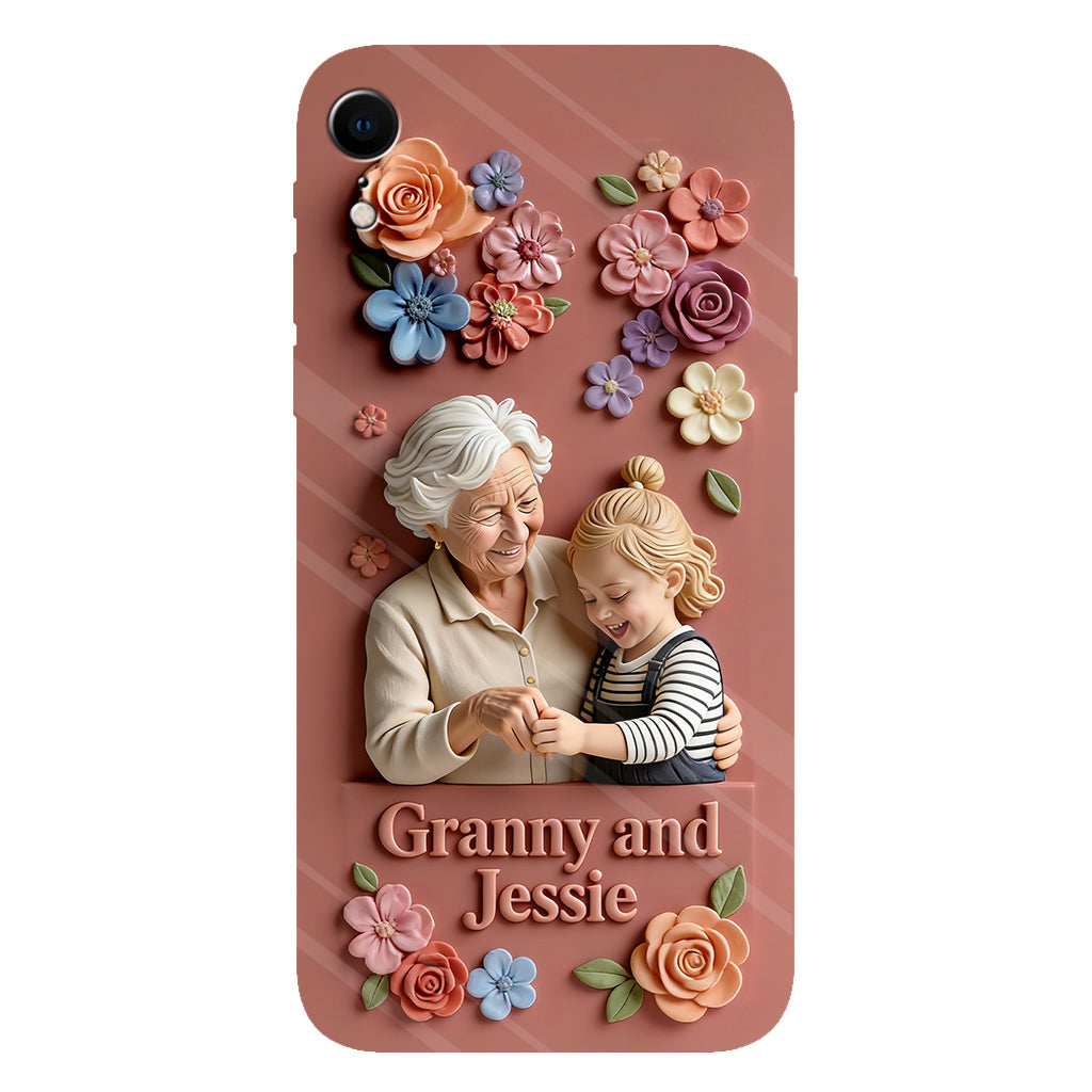 Perfect Gift For Her - Personalized Grandma Full Print Phone Case