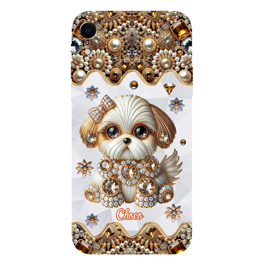 Love Shih Tzu - Personalized Dog Full Print Phone Case
