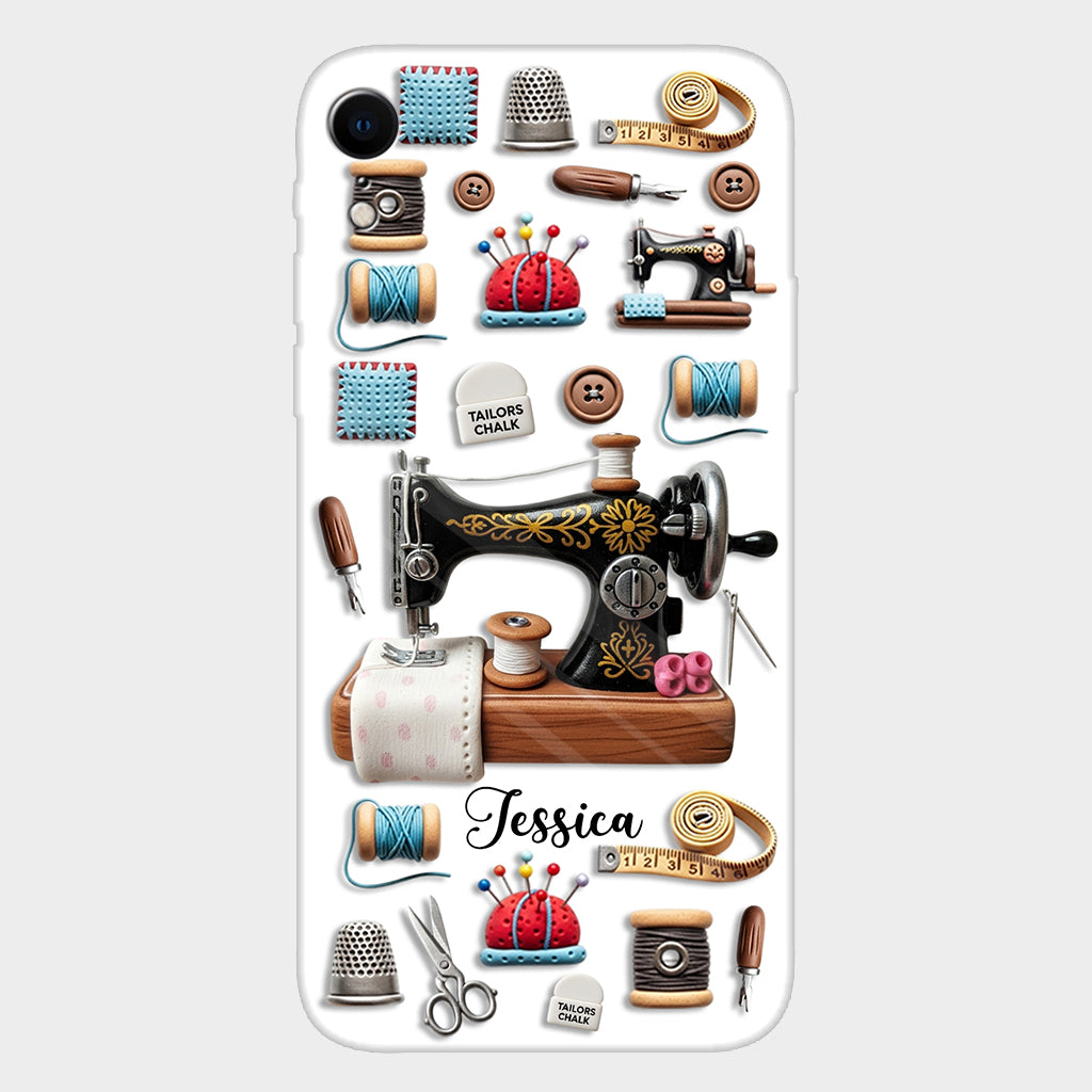 Stunning Sewing Machine - Personalized Sewing Full Print Phone Case