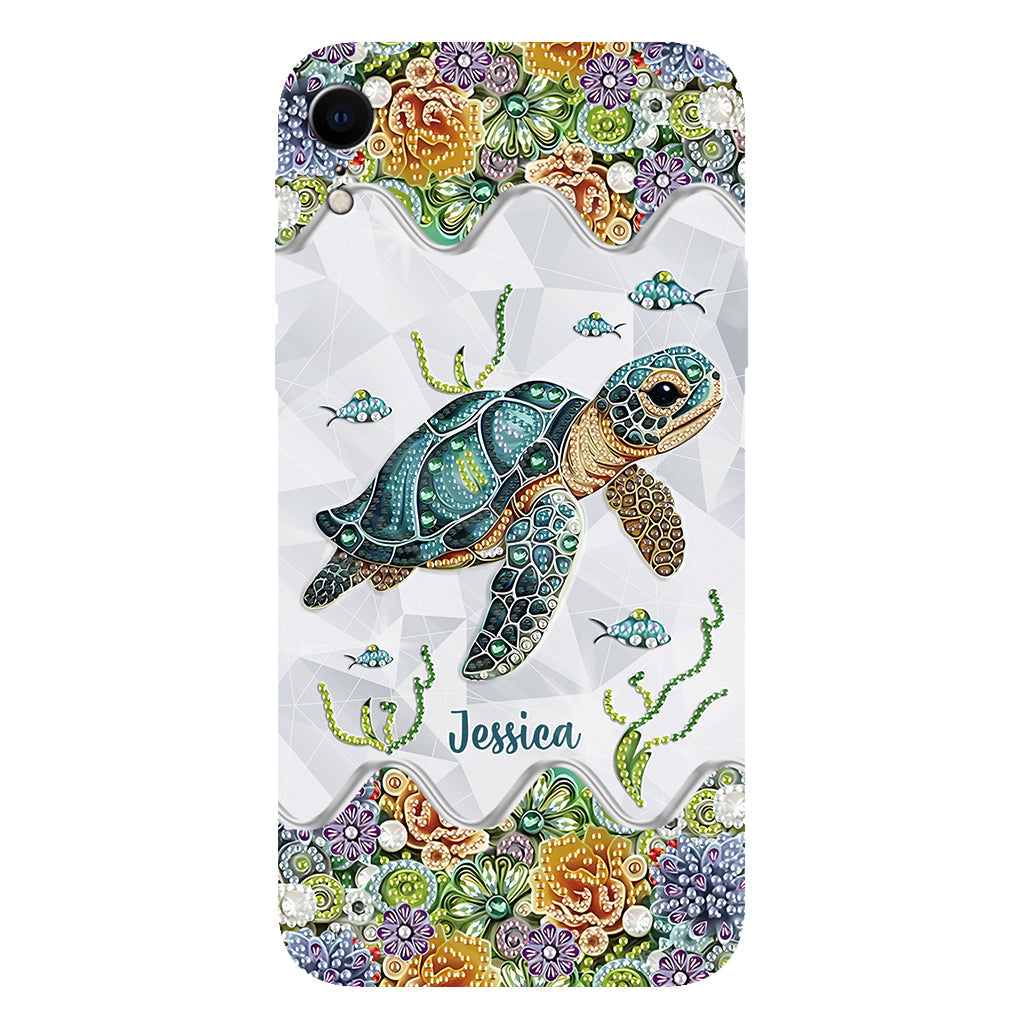 Just A Girl Who Loves Turtle - Personalized Turtle Full Print Phone Case