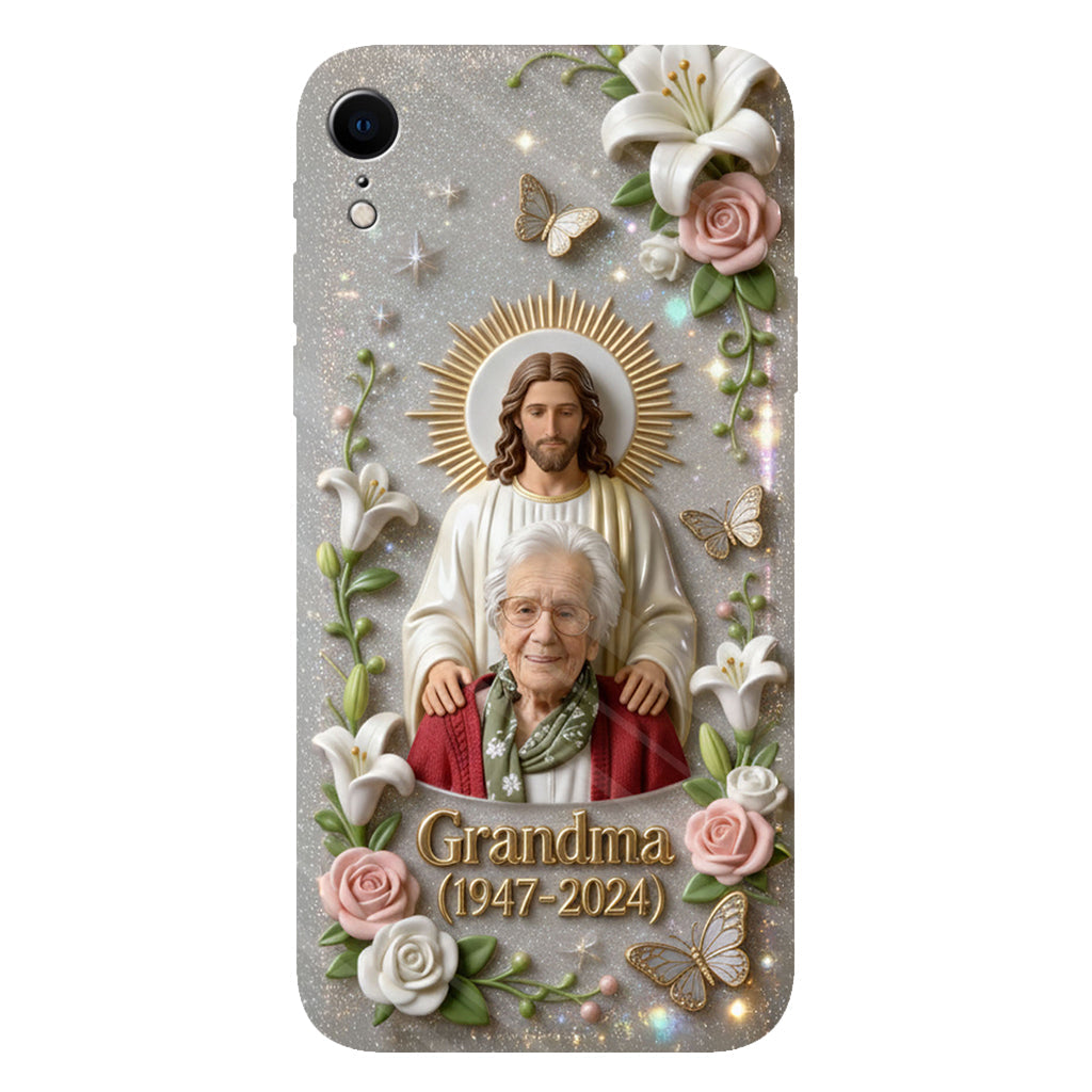 Memorial Gift for Lost of Loved One, Faith in God - Personalized Memorial Full Print Phone Case