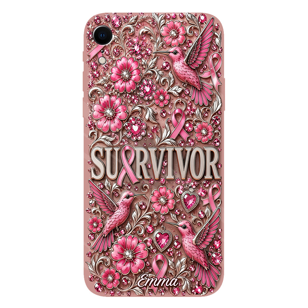 Breast Cancer Awareness - Personalized Breast Cancer Awareness Full Print Phone Case