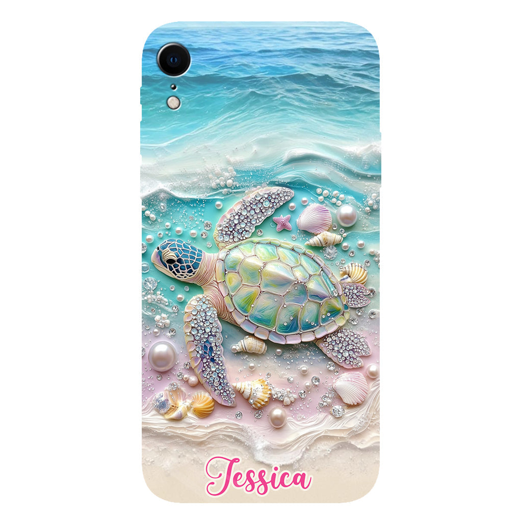 Love Turtles - Personalized Turtle Full Print Phone Case