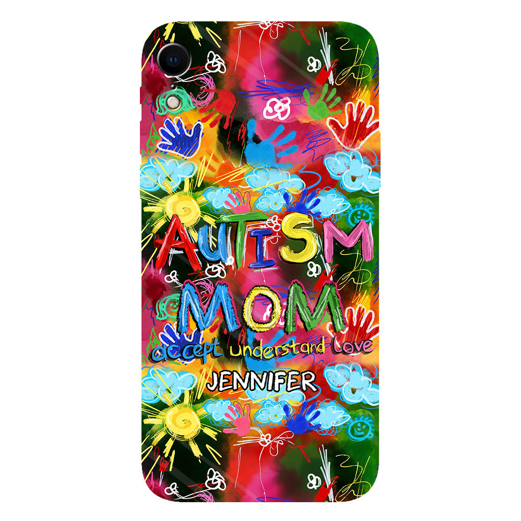 Autism Mom - Personalized Autism Awareness Full Print Phone Case