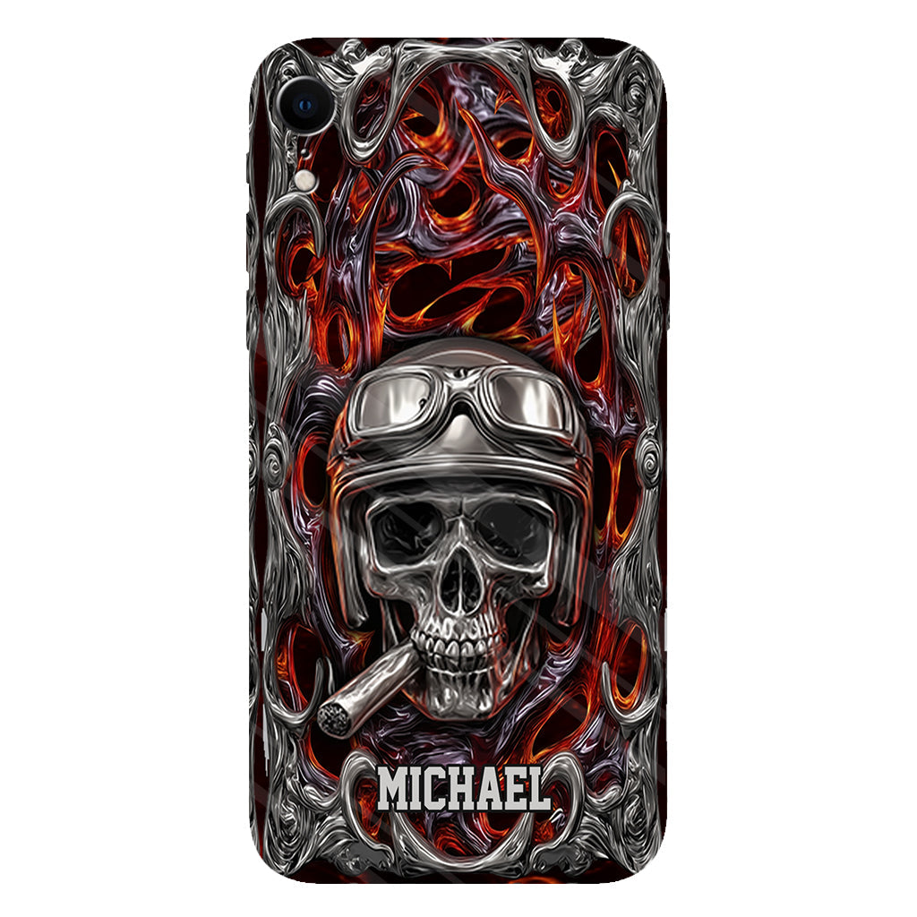 Ride Or Die - Personalized Biker Full Print Phone Case