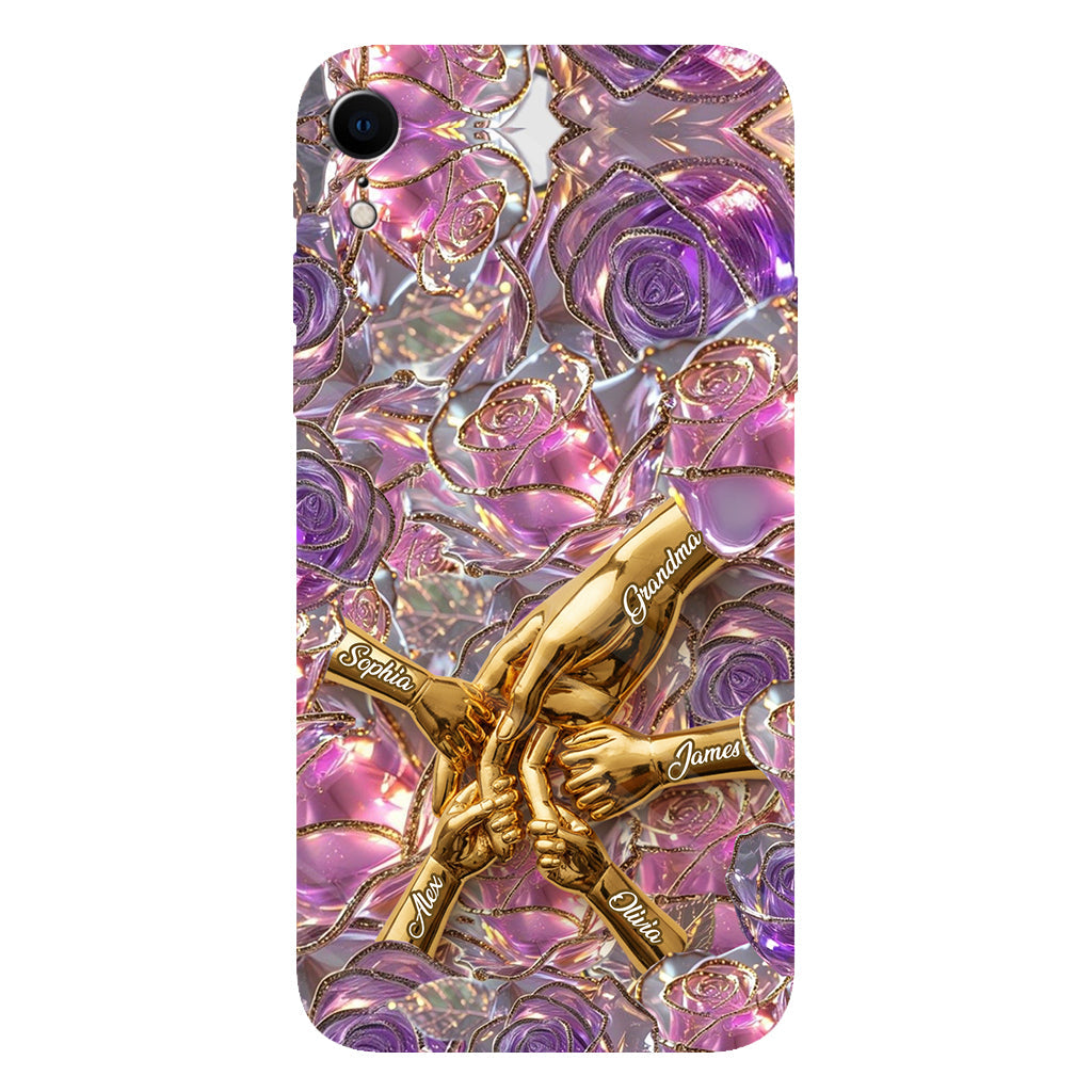 Holding Hands - Personalized Mother Full Print Phone Case