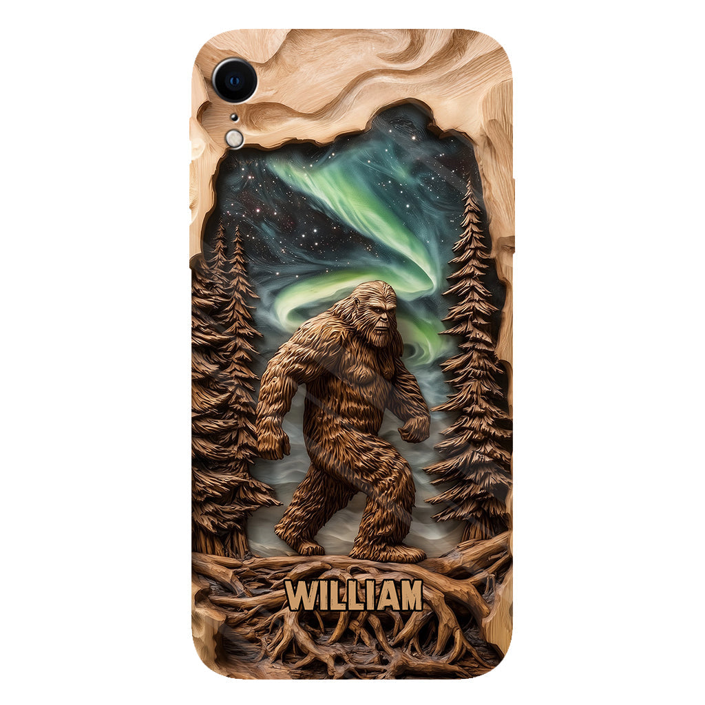 Into The Forest I Go - Personalized Hiking Full Print Phone Case