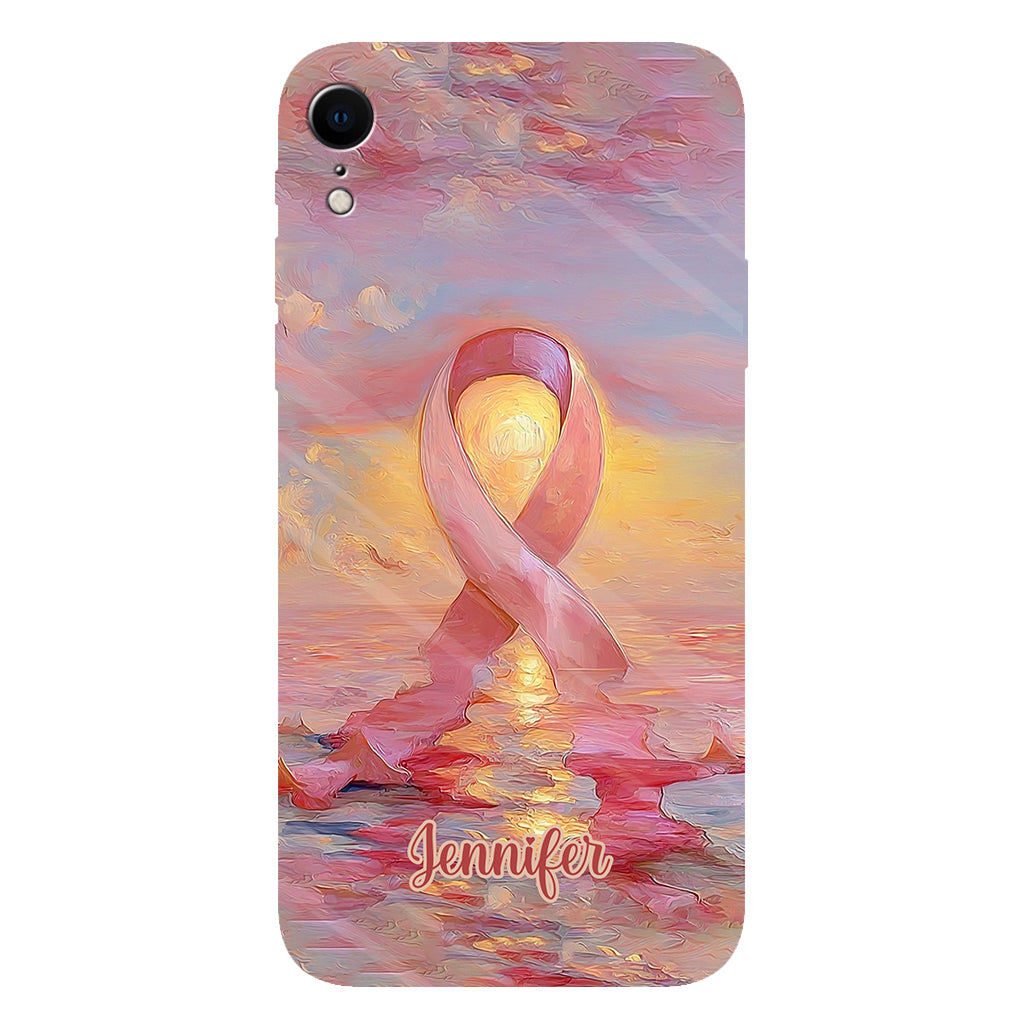 Strong Warriors - Personalized Breast Cancer Awareness Full Print Phone Case