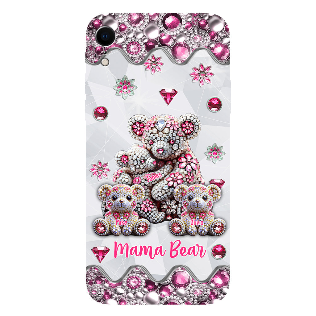 Mama Bear Gift For Mom, Grandma,.. - Personalized Mother Full Print Phone Case