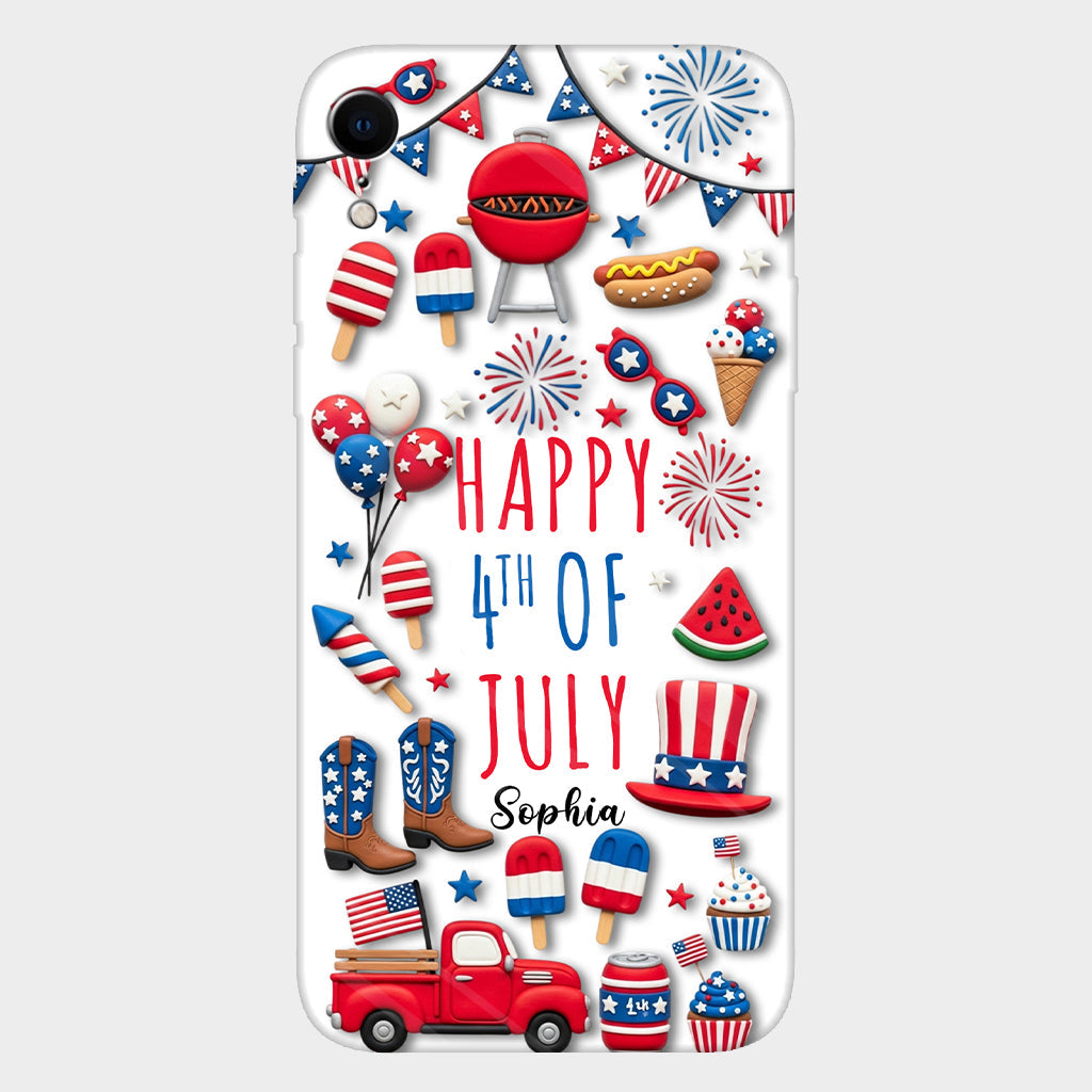 Happy 4th Of July - Personalized Independence Day/ 4th of July Full Print Phone Case