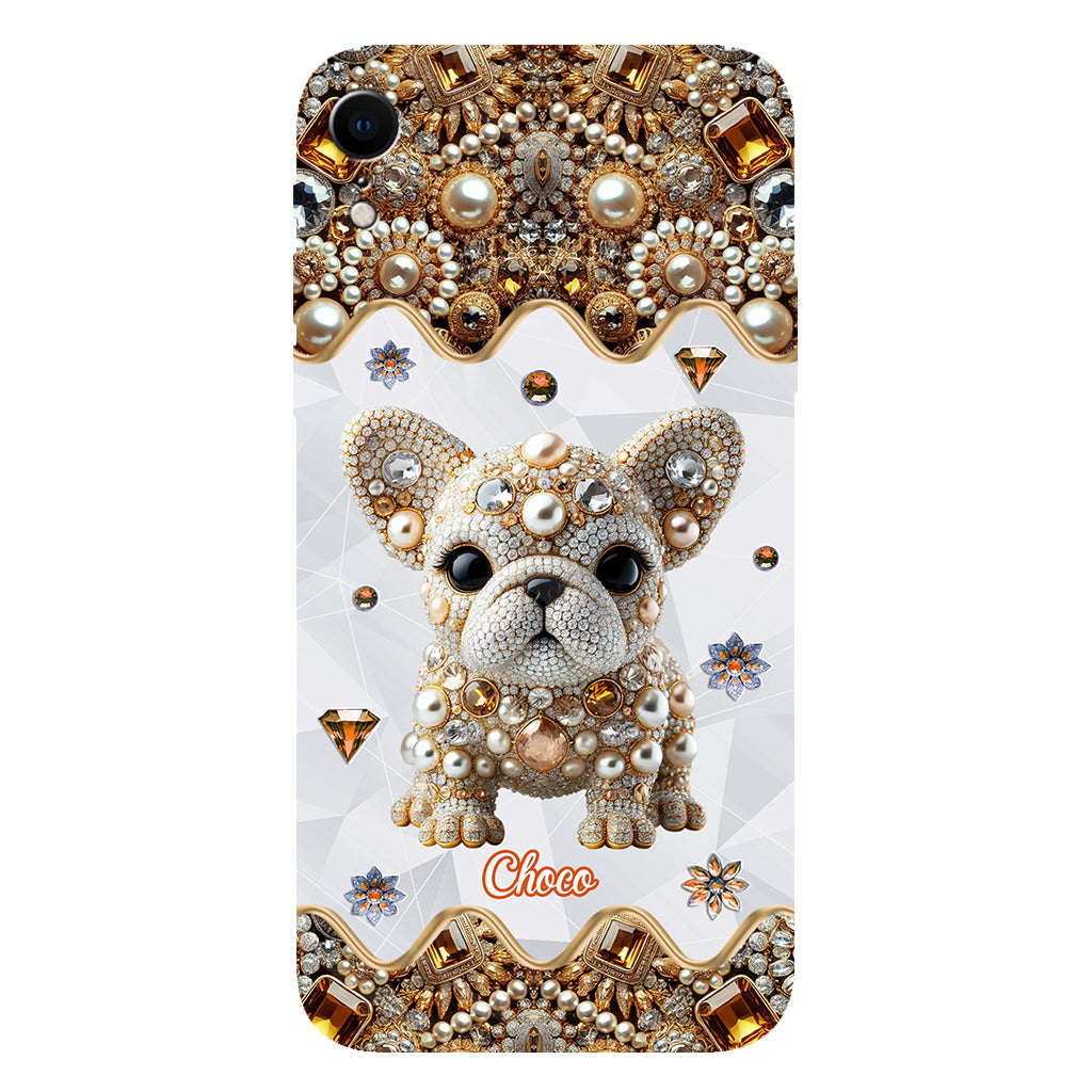 Love French Bulldog - Personalized Dog Full Print Phone Case