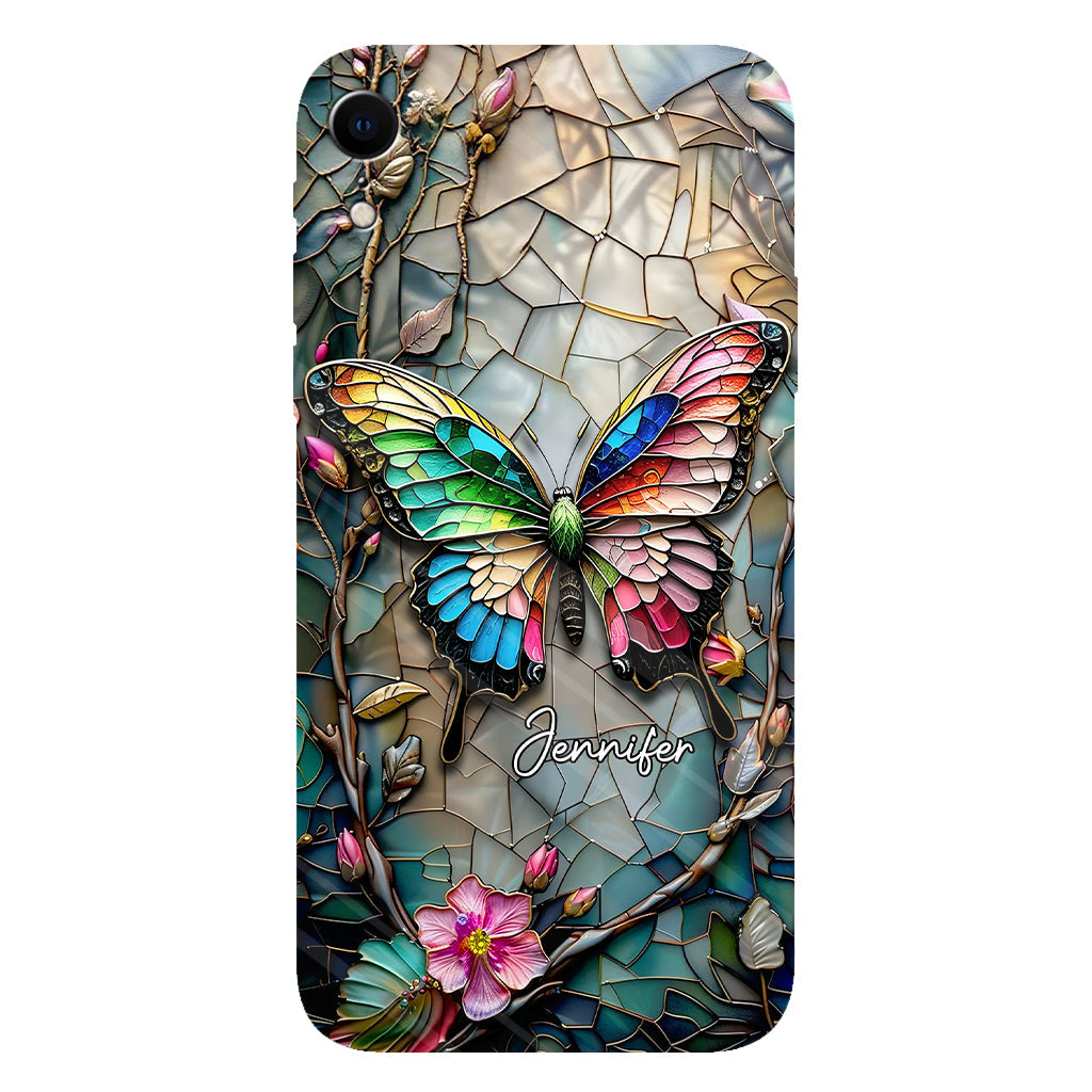 Love Butterflies - Personalized Butterfly Full Print Phone Case