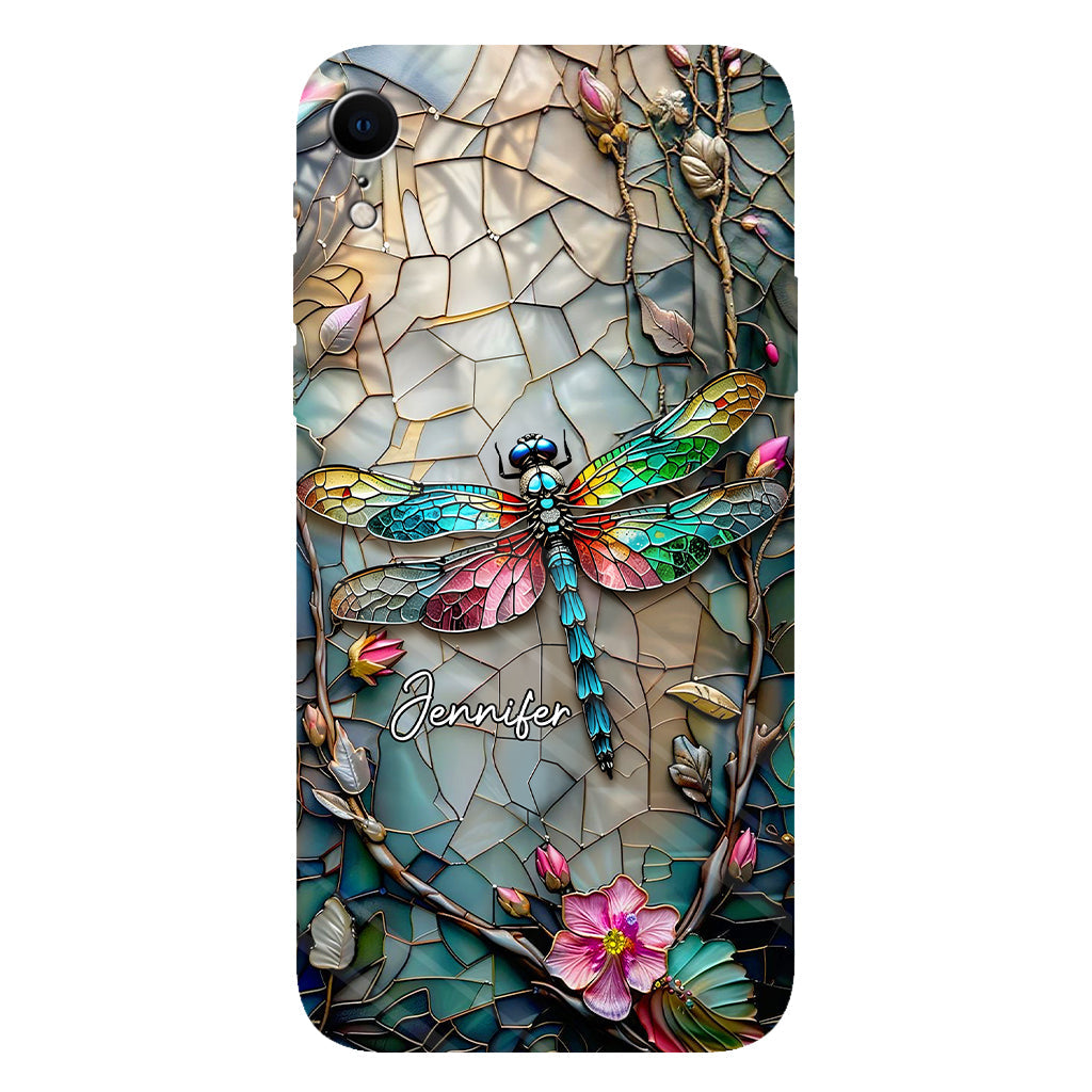 Love Dragonflies - Personalized Dragonfly Full Print Phone Case