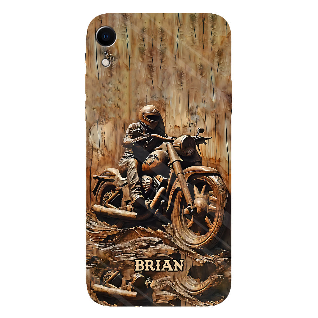 Biker - Personalized Biker Full Print Phone Case