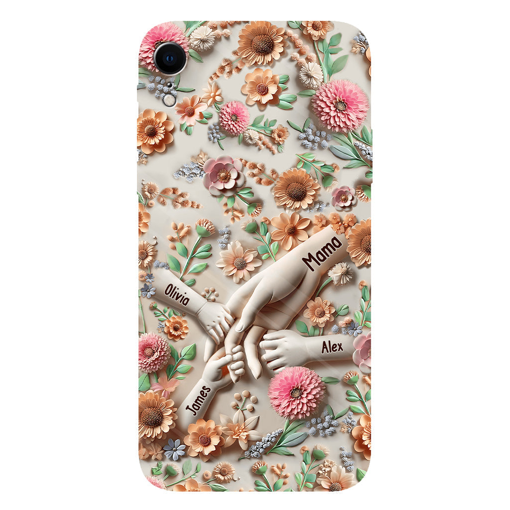 Hold Our Hands - Personalized Mother Full Print Phone Case