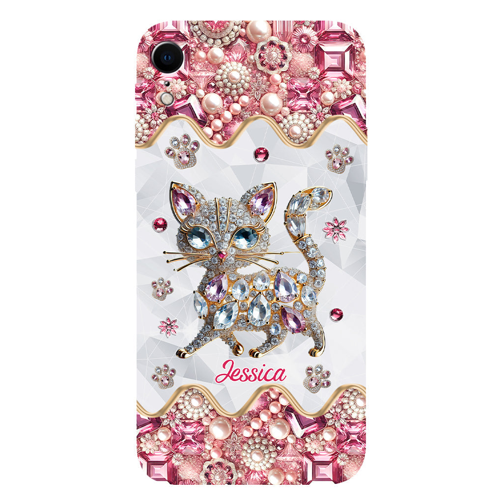 Just A Girl Who Loves Cats - Personalized Cat Full Print Phone Case