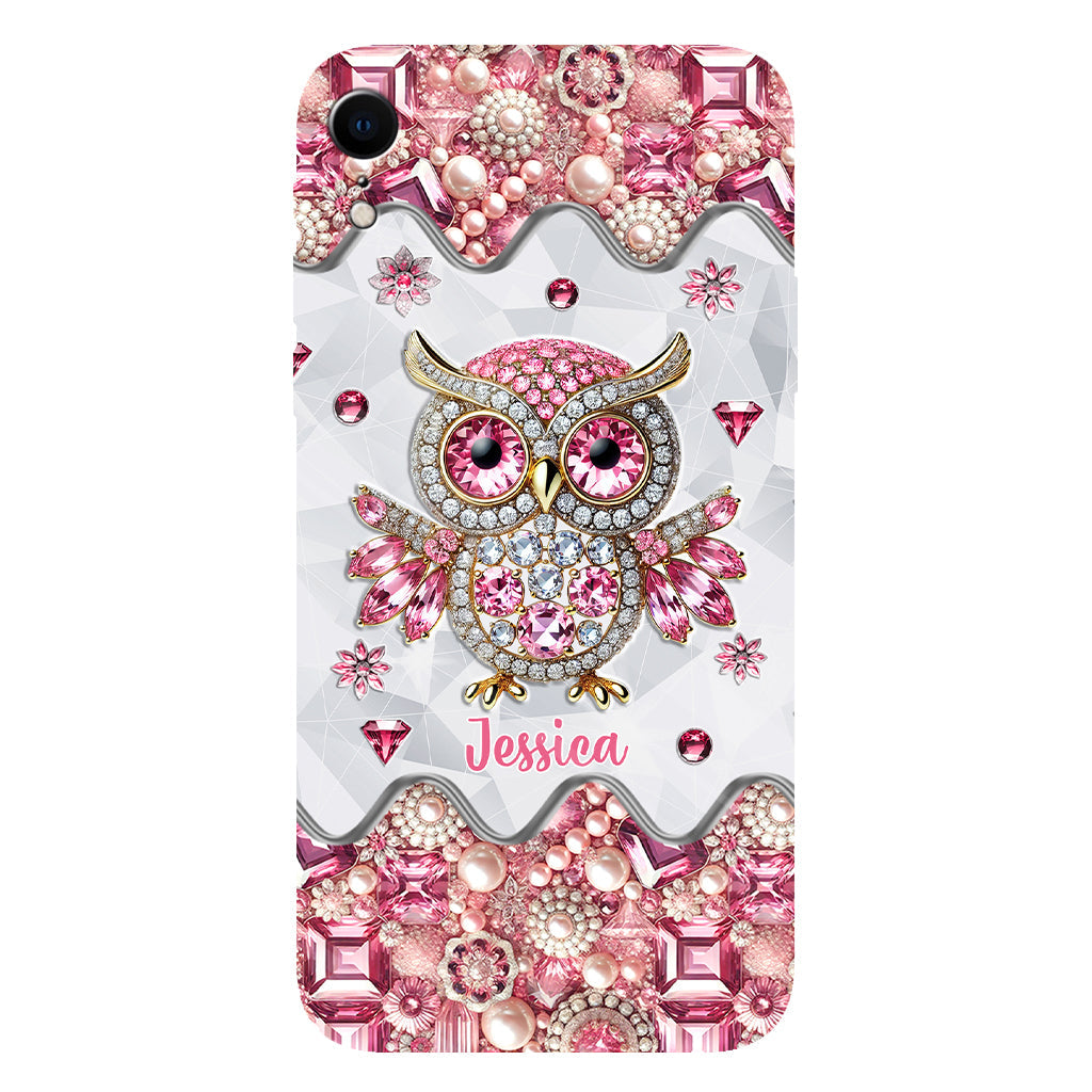 Just A Girl Who Loves Owls - Personalized Owl Full Print Phone Case