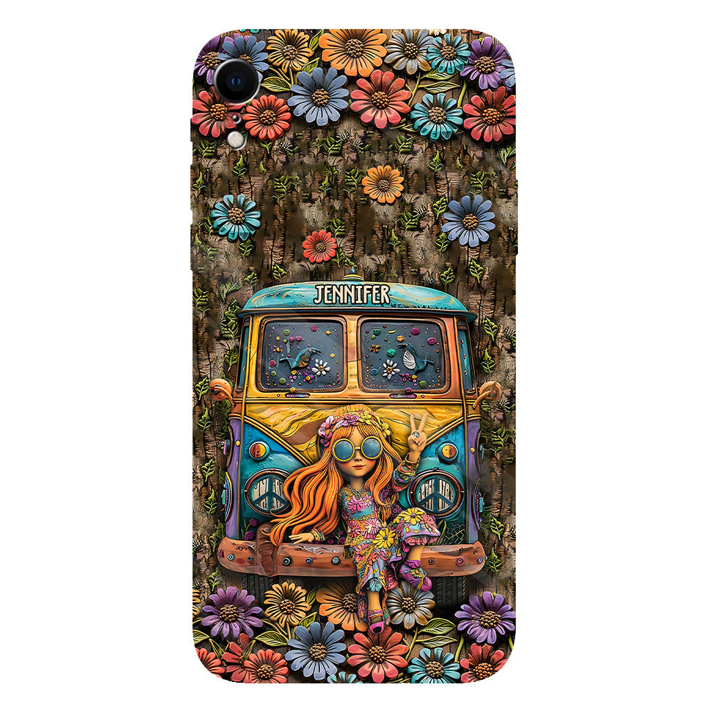 Cute Caravan - Personalized Hippie Full Print Phone Case