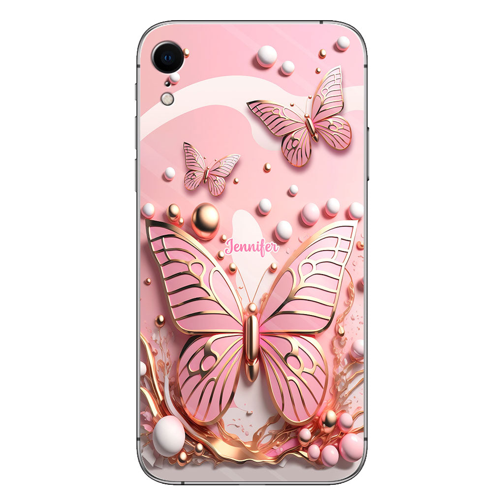 Love Butterflies - Personalized Butterfly Phone Case