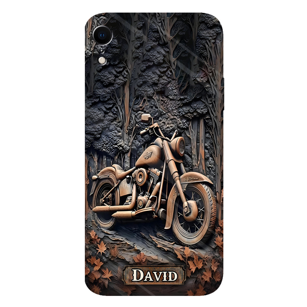 Time To Ride - Personalized Biker Full Print Phone Case