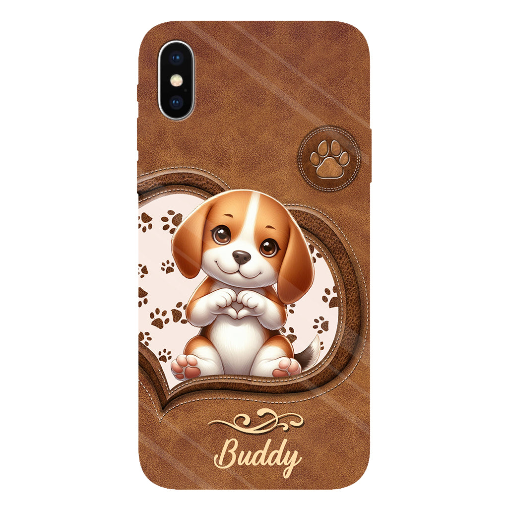 Cute Lovely Dogs - Personalized Dog Full Print Phone Case