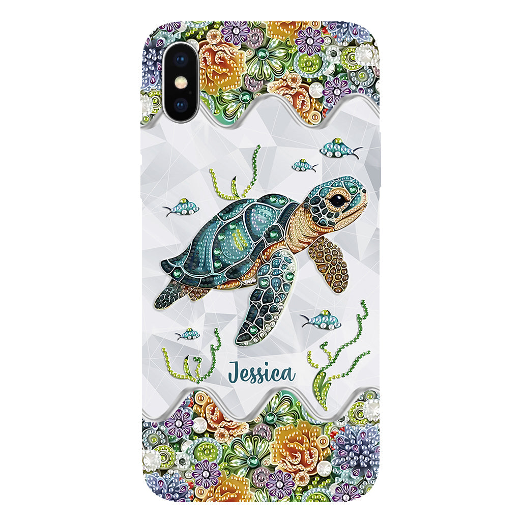 Just A Girl Who Loves Turtle - Personalized Turtle Full Print Phone Case