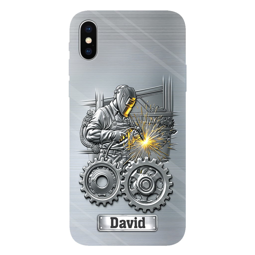 Strong Ones Become Welder - Personalized Welder Full Print Phone Case