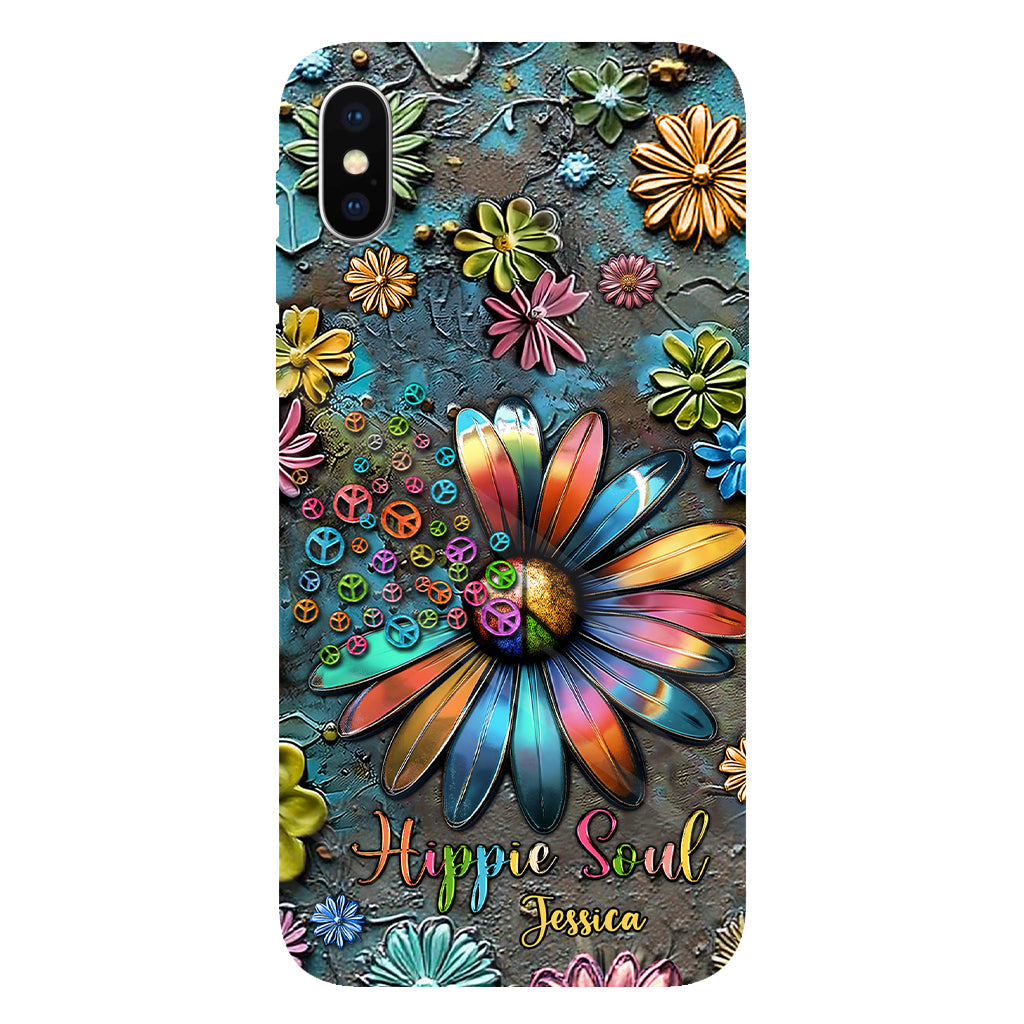 Hippie Soul - Personalized Hippie Full Print Phone Case