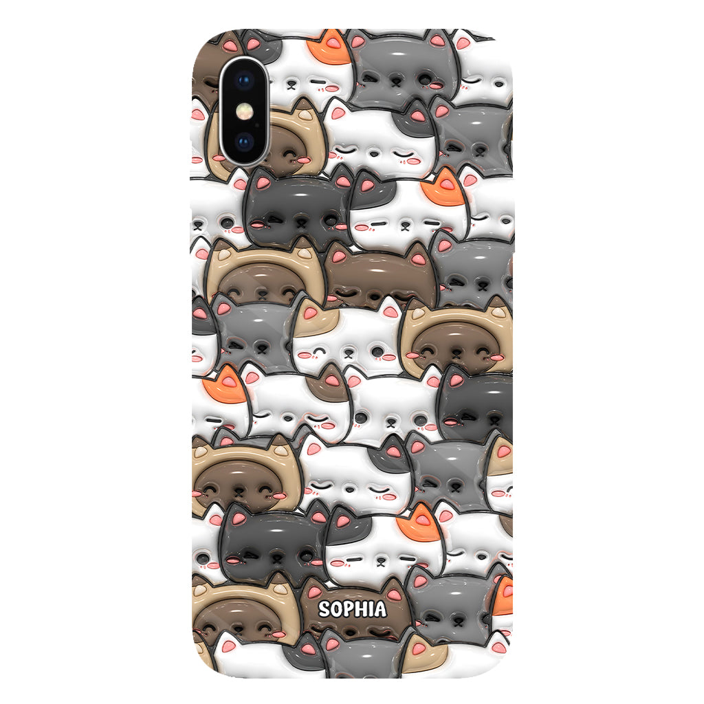 Yes I Do Need All These Cats - Personalized Cat Full Print Phone Case
