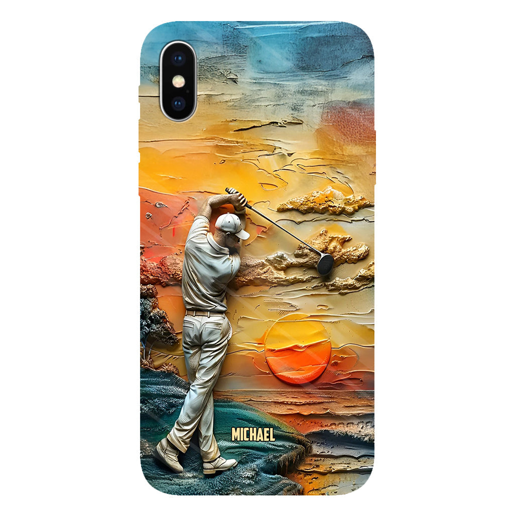 Golf Is My Life - Personalized Golf Full Print Phone Case