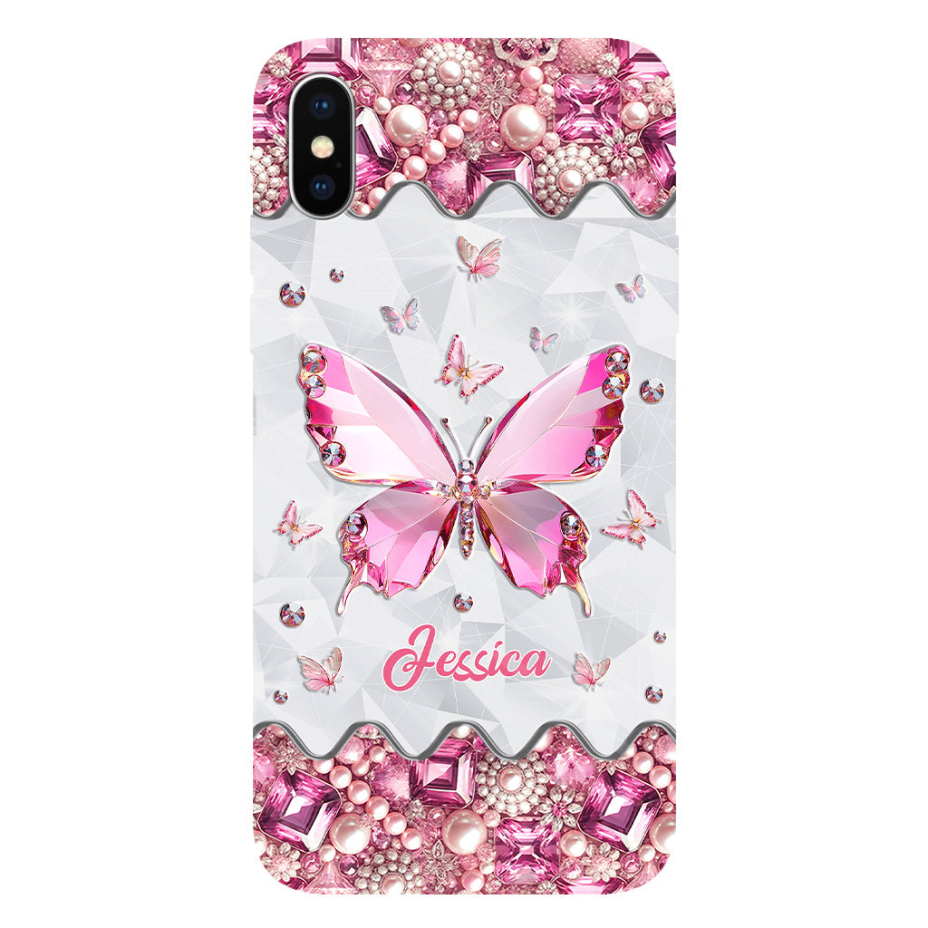 Love Butterfies - Personalized Butterfly Full Print Phone Case