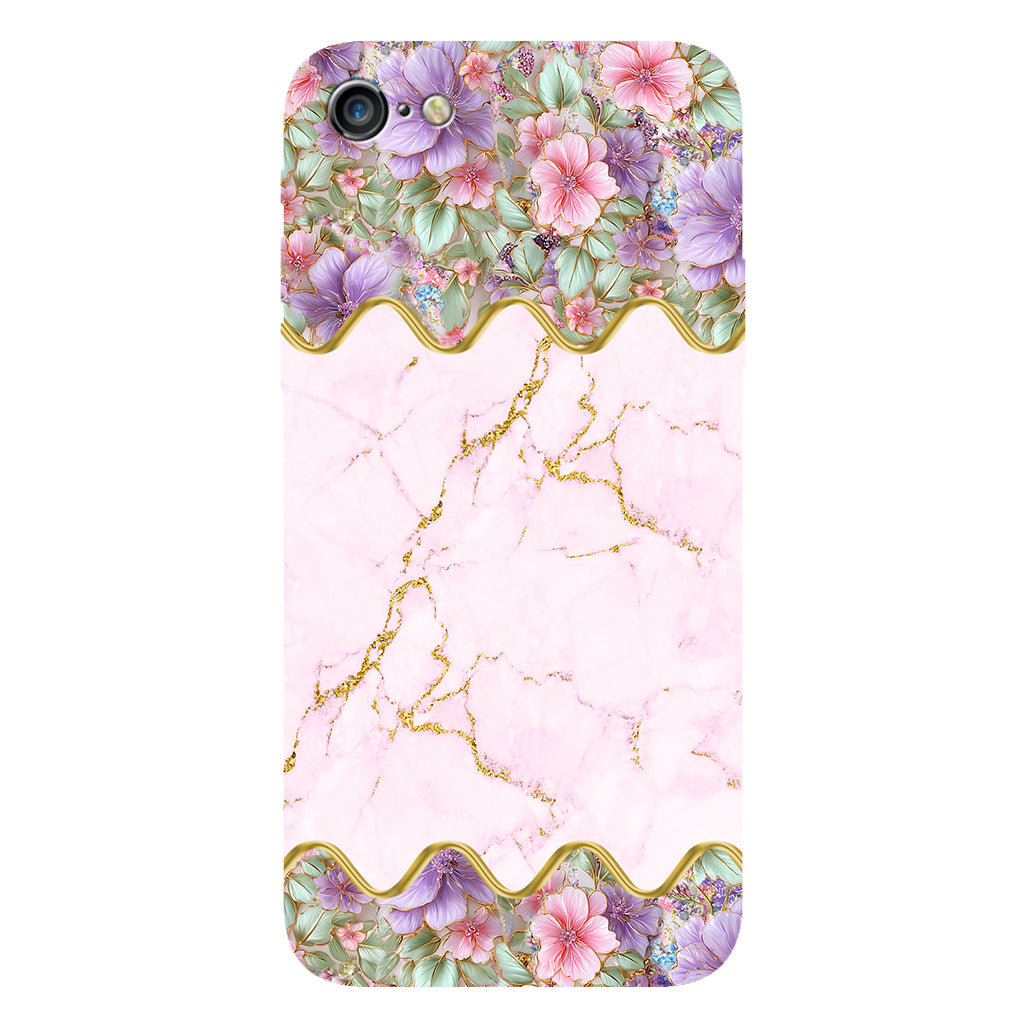 Love Butterfly - Personalized Butterfly Full Print Phone Case & Phone Grip