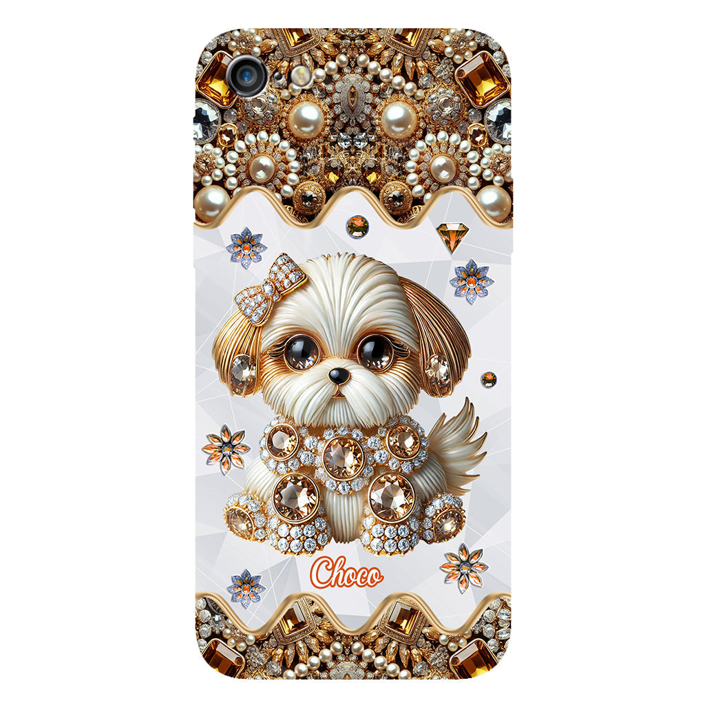 Love Shih Tzu - Personalized Dog Full Print Phone Case