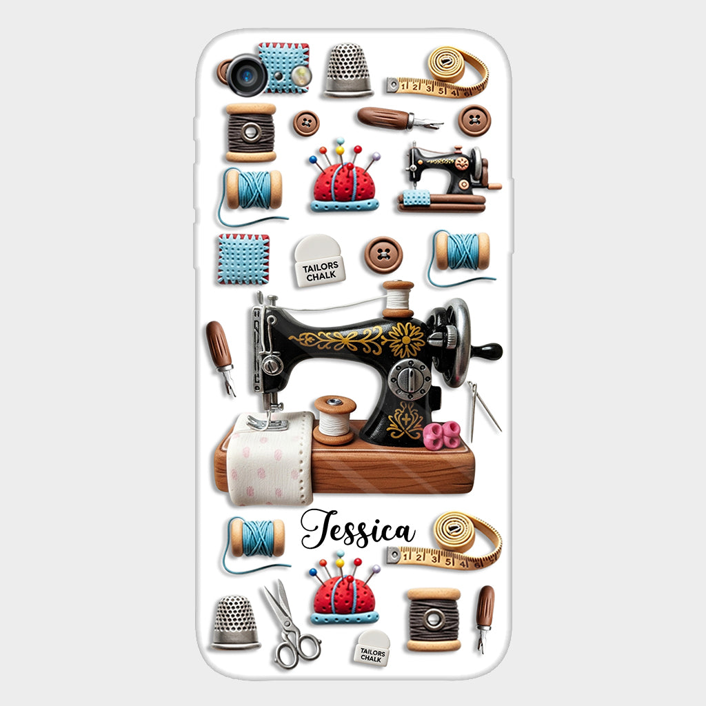 Stunning Sewing Machine - Personalized Sewing Full Print Phone Case