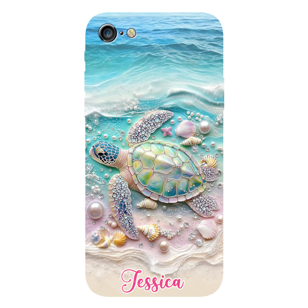 Love Turtles - Personalized Turtle Full Print Phone Case