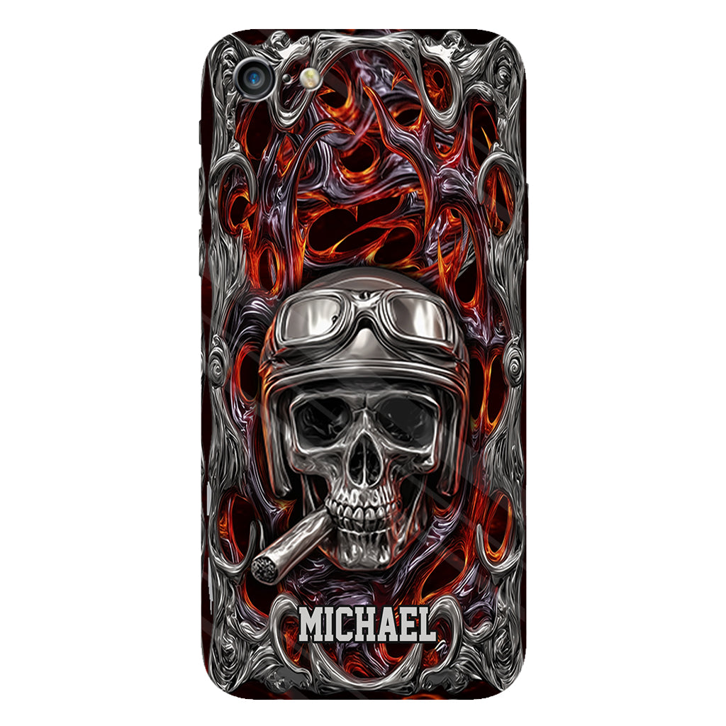 Ride Or Die - Personalized Biker Full Print Phone Case