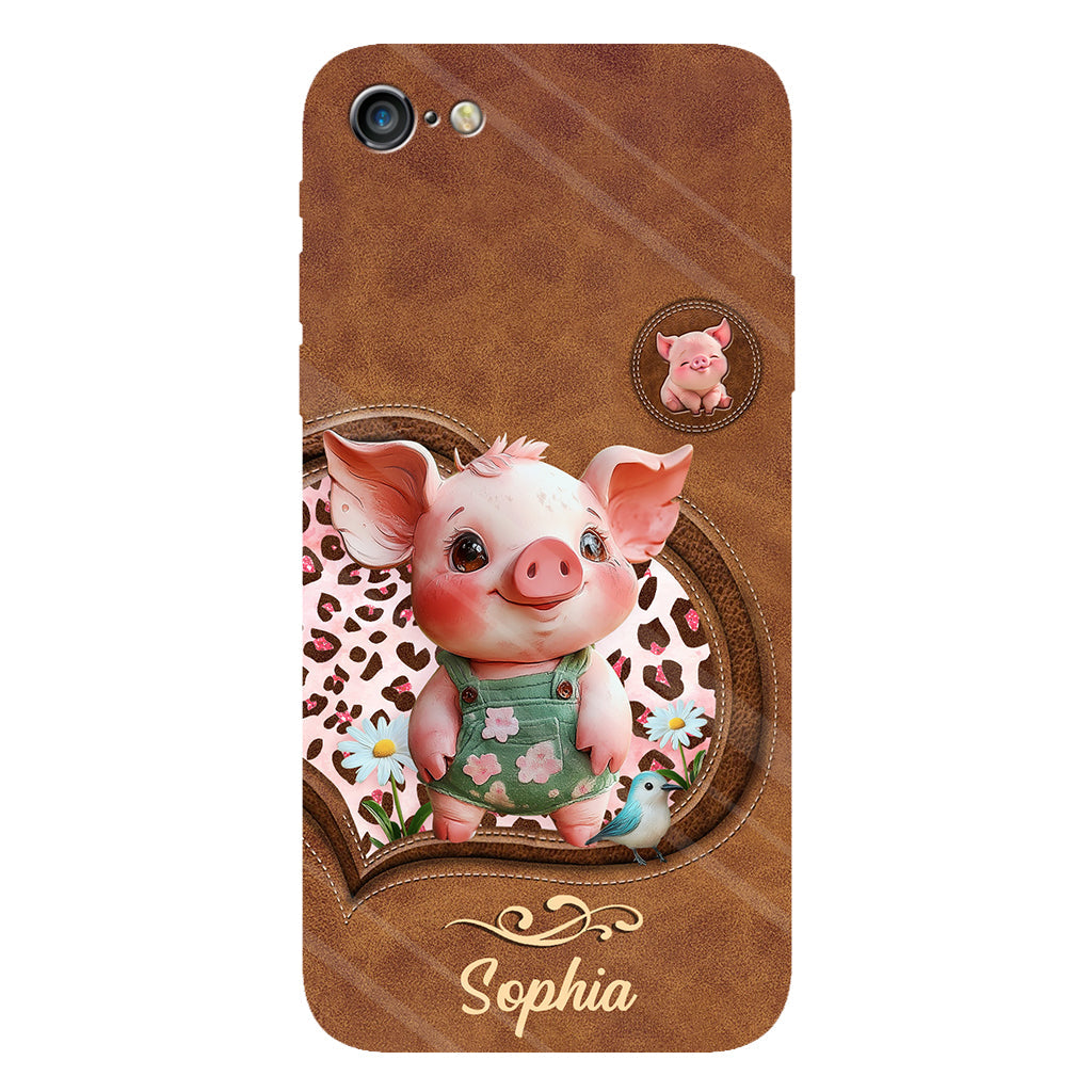 Cute Pig - Personalized Pig Lover Full Print Phone Case