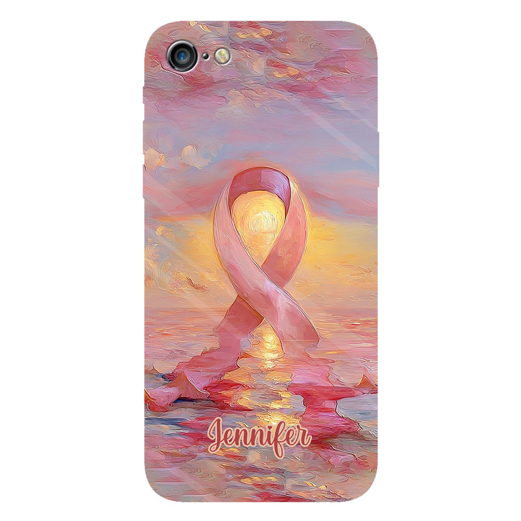 Strong Warriors - Personalized Breast Cancer Awareness Full Print Phone Case