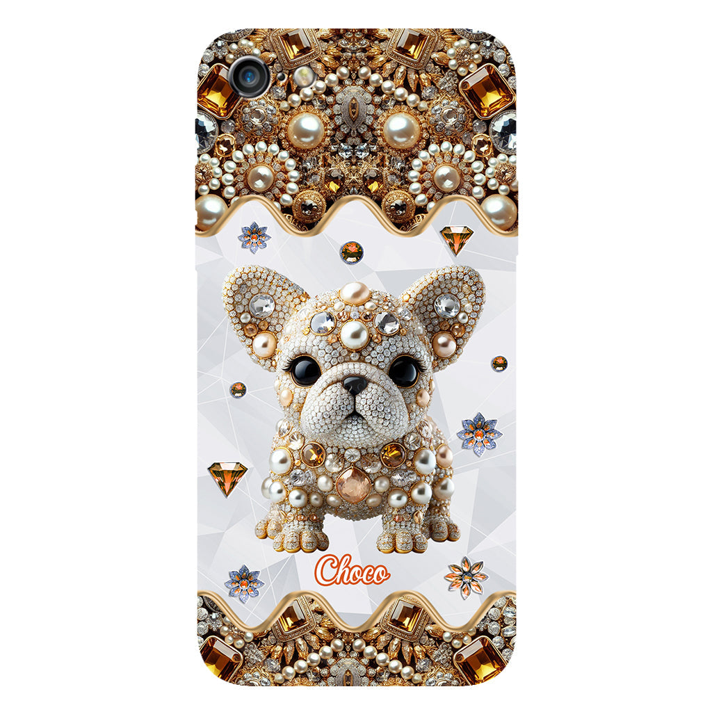 Love French Bulldog - Personalized Dog Full Print Phone Case