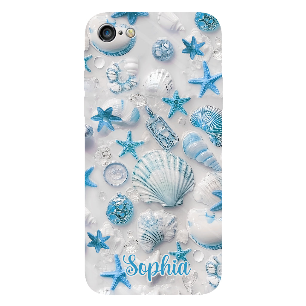 Beach Lovin' Girl - Personalized Sea Lover Full Print Phone Case