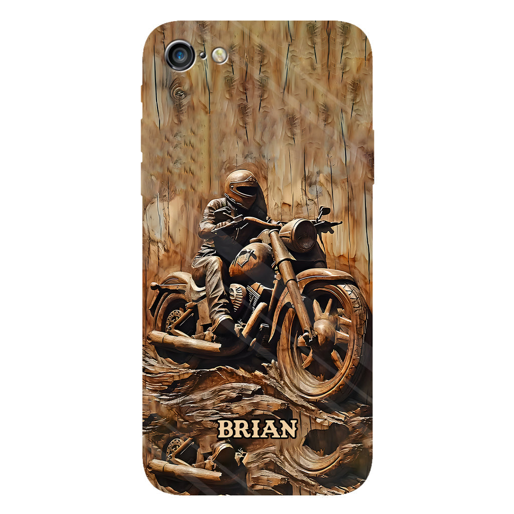 Biker - Personalized Biker Full Print Phone Case