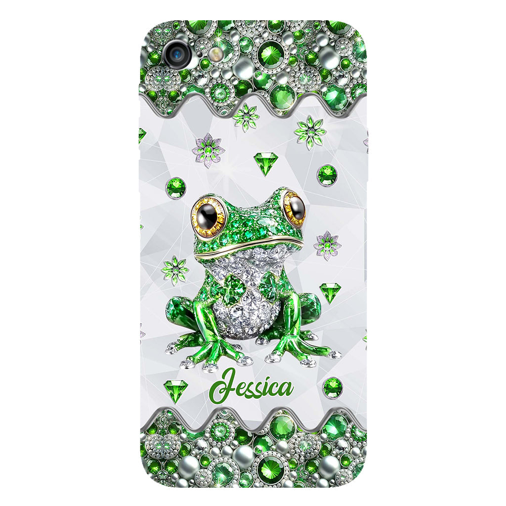 Just A Girl Who Loves Frogs - Personalized Frog Full Print Phone Case