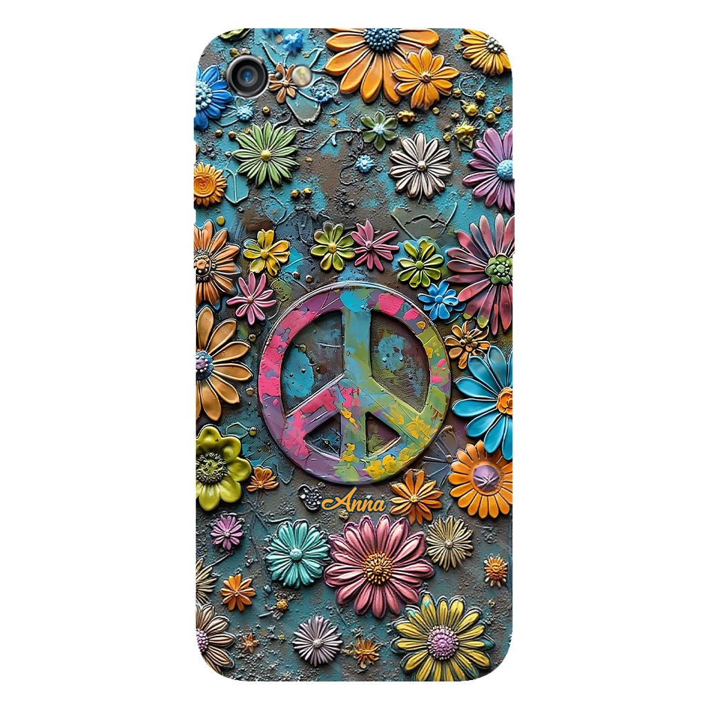 Hippie Soul - Personalized Hippie Full Print Phone Case