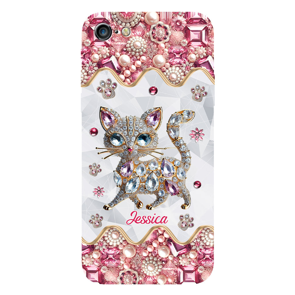 Just A Girl Who Loves Cats - Personalized Cat Full Print Phone Case