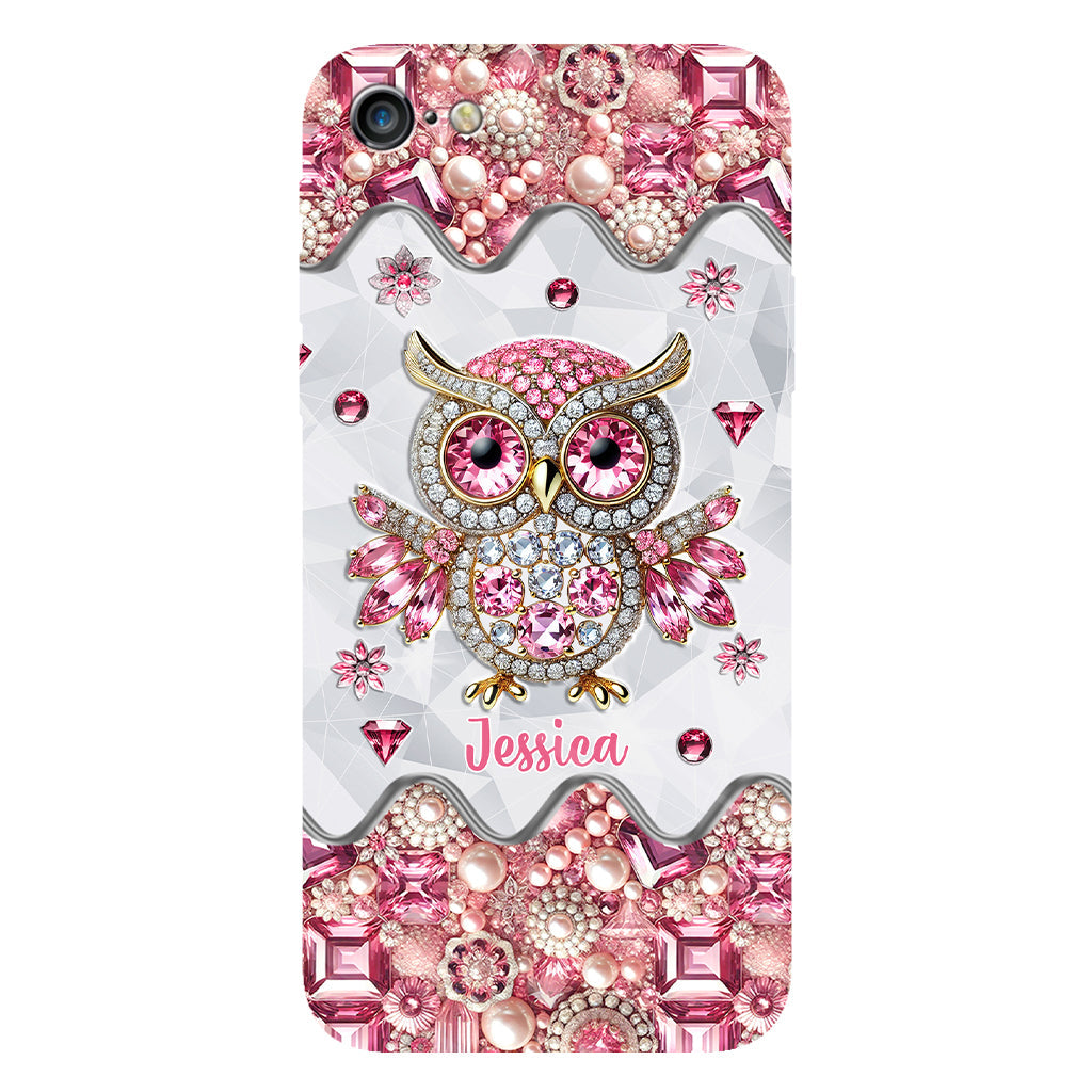 Just A Girl Who Loves Owls - Personalized Owl Full Print Phone Case