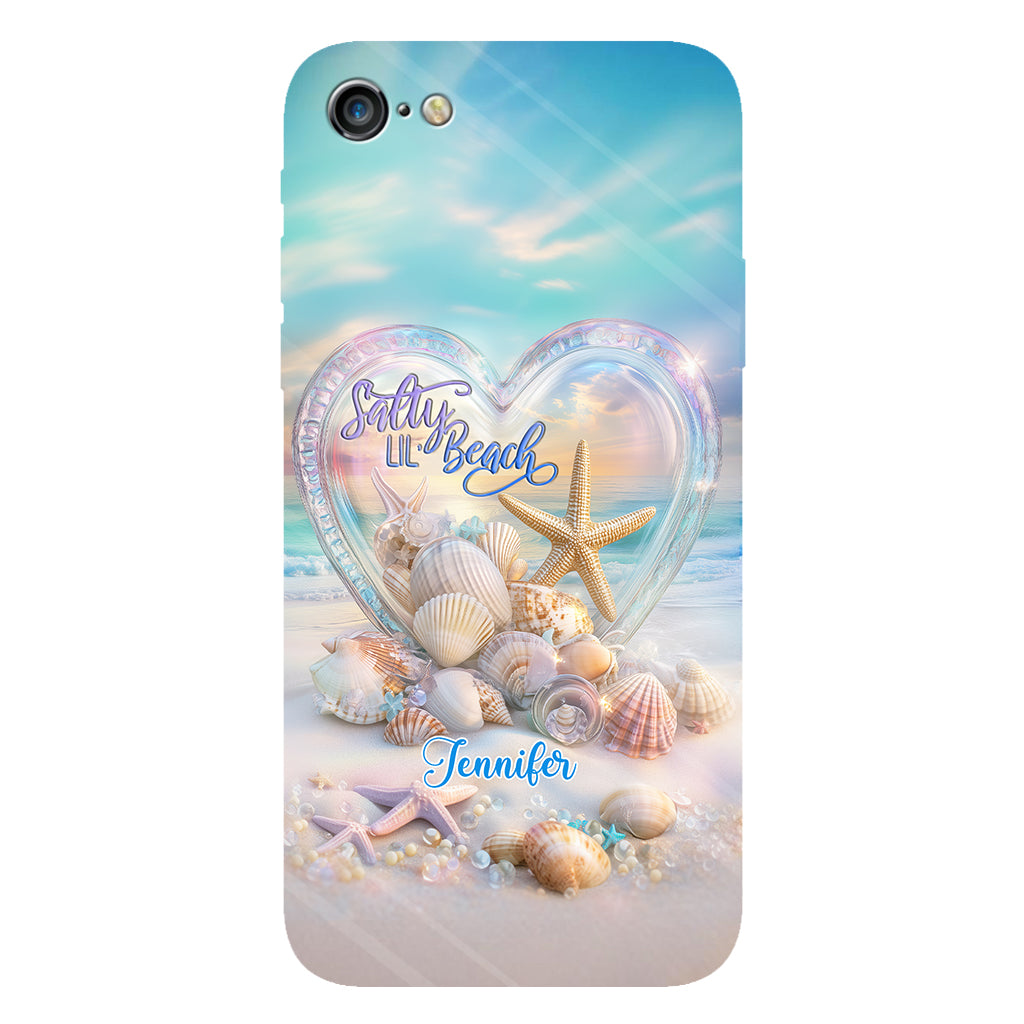 Salty Lil Beach - Personalized Sea Lover Full Print Phone Case