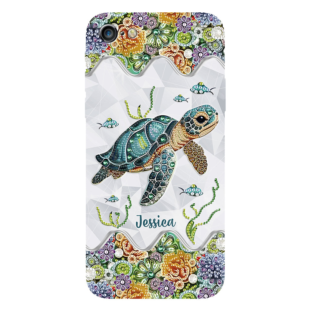 Just A Girl Who Loves Turtle - Personalized Turtle Full Print Phone Case