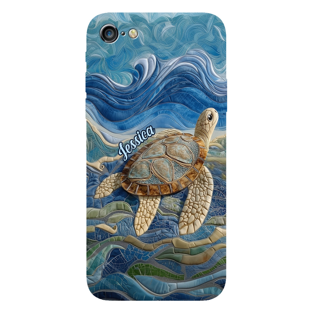 Love Turtles - Personalized Turtle Full Print Phone Case