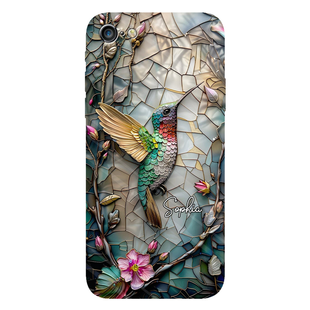 Artistic Hummingbird - Personalized Gardening Full Print Phone Case