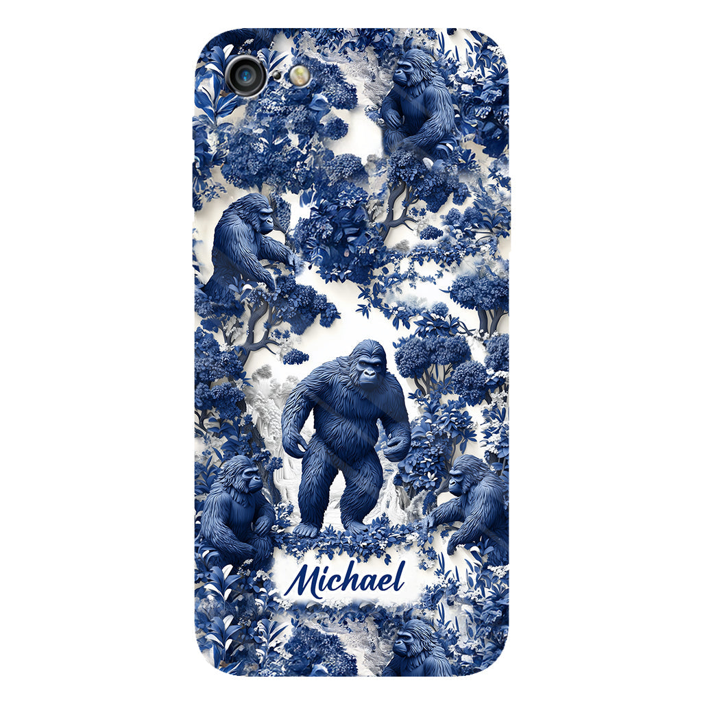 Bigfoot Summer Vibes - Personalized Hiking Full Print Phone Case